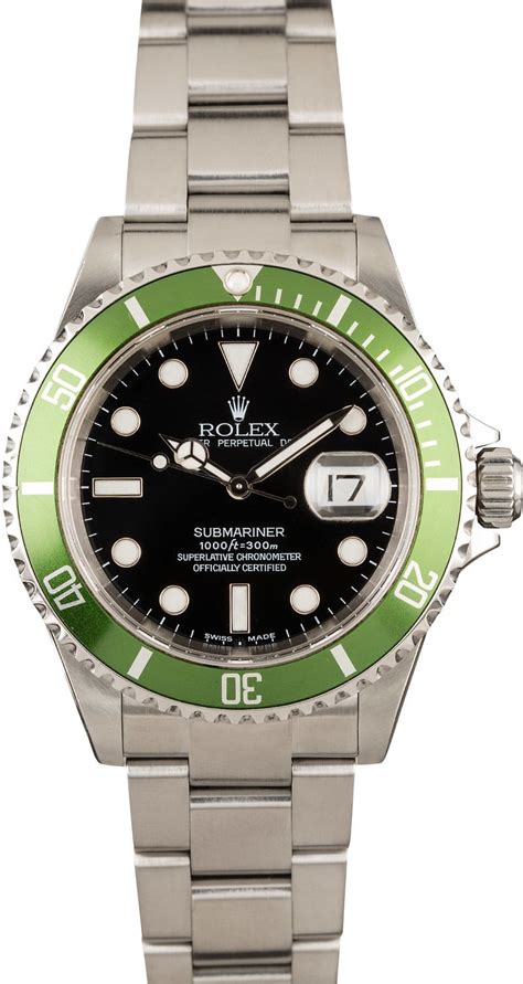 rolex submariner green 16610v|rolex submariner 16610 review.